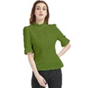 So Zoas Frill Neck Blouse View1