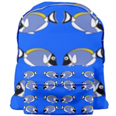 Powder Blue Tang Print Giant Full Print Backpack by Kritter