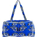 Powder Blue Tang Print Multi Function Bag View1