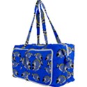 Powder Blue Tang Print Multi Function Bag View3