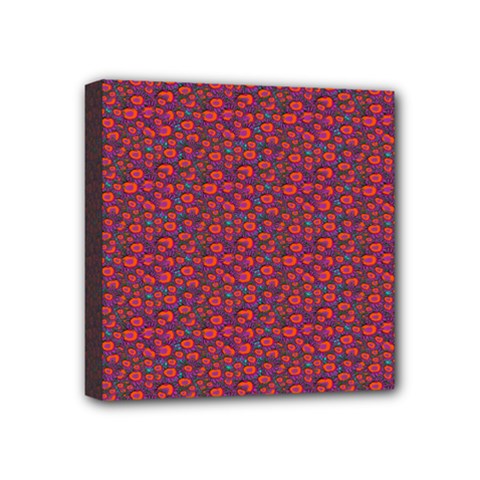 Pink Zoas Print Mini Canvas 4  X 4  (stretched) by Kritter