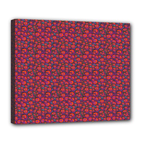 Pink Zoas Print Deluxe Canvas 24  X 20  (stretched) by Kritter