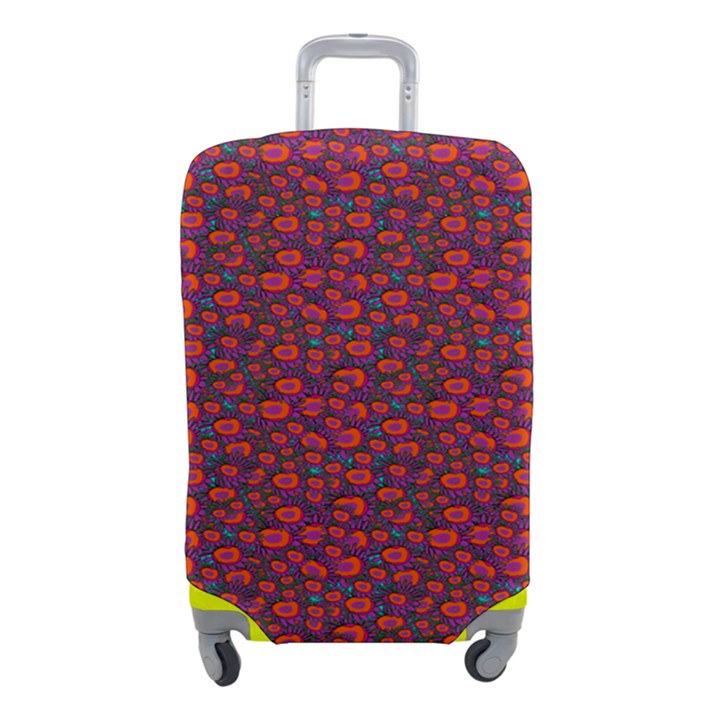 Pink Zoas Print Luggage Cover (Small)