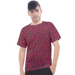 Pink Zoas Print Men s Sport Top by Kritter