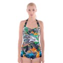 Point Of Entry 4 Boyleg Halter Swimsuit  View1