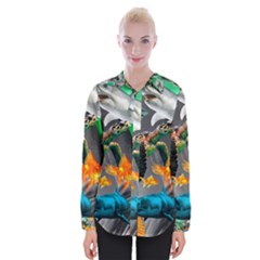 Point Of Entry 4 Womens Long Sleeve Shirt