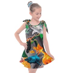 Point Of Entry 4 Kids  Tie Up Tunic Dress