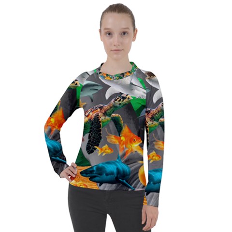 Point Of Entry 4 Women s Pique Long Sleeve Tee by impacteesstreetwearcollage