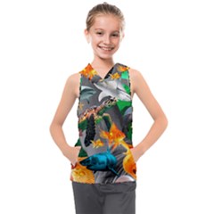 Point Of Entry 4 Kids  Sleeveless Hoodie by impacteesstreetwearcollage