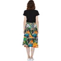 Point Of Entry 4 Frill Hi Low Chiffon Skirt View2