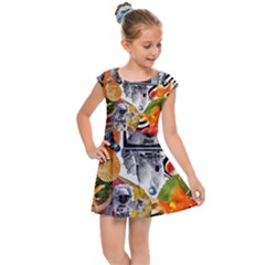 Point Of Entry 3 Kids  Cap Sleeve Dress by impacteesstreetwearcollage