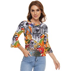 Point Of Entry 3 Bell Sleeve Top