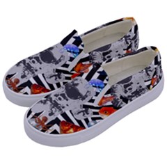 Point Of Entry 2 Kids  Canvas Slip Ons