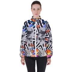 Point Of Entry 2 Women s High Neck Windbreaker by impacteesstreetwearcollage