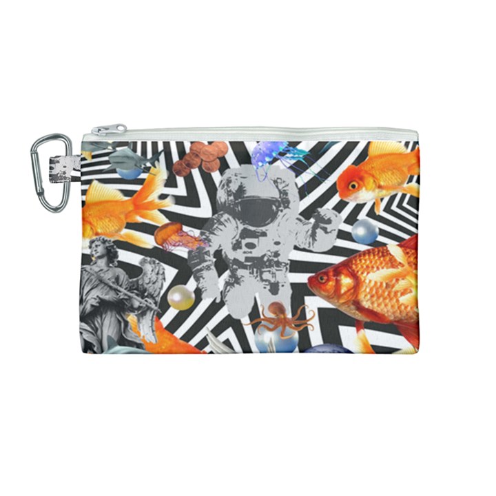 Point Of Entry 2 Canvas Cosmetic Bag (Medium)