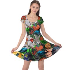 Through Space And Time Cap Sleeve Dress by impacteesstreetwearcollage