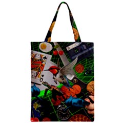 Through Space And Time Zipper Classic Tote Bag by impacteesstreetwearcollage