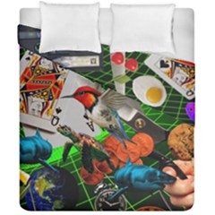 Through Space And Time Duvet Cover Double Side (california King Size) by impacteesstreetwearcollage