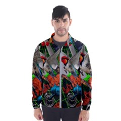 Through Space And Time Men s Windbreaker by impacteesstreetwearcollage