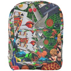 Through Space And Time Full Print Backpack by impacteesstreetwearcollage