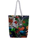 Through Space And Time Full Print Rope Handle Tote (Small) View2