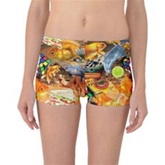 Through Space And Time 5 Boyleg Bikini Bottoms by impacteesstreetwearcollage