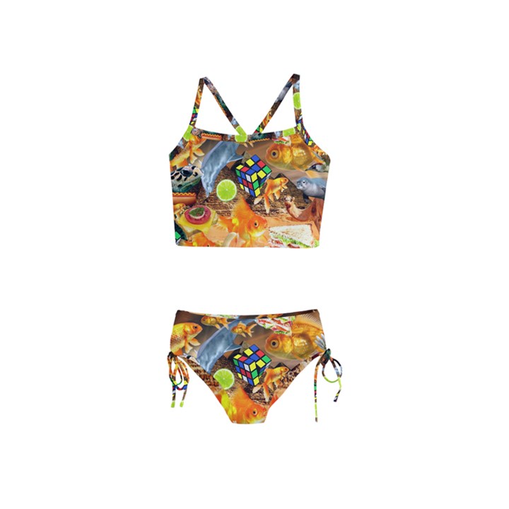 Through Space And Time 5 Girls  Tankini Swimsuit