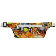 Through Space And Time 5 Active Waist Bag by impacteesstreetwearcollage