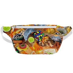 Through Space And Time 5 Waist Bag  by impacteesstreetwearcollage