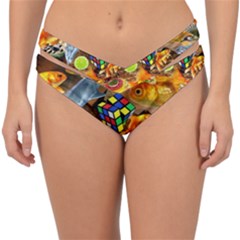 Through Space And Time 5 Double Strap Halter Bikini Bottom by impacteesstreetwearcollage