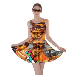 Through Space And Time 3 Skater Dress by impacteesstreetwearcollage