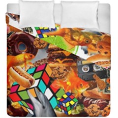 Through Space And Time 3 Duvet Cover Double Side (king Size) by impacteesstreetwearcollage