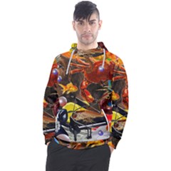 Through Space And Time 2 Men s Pullover Hoodie