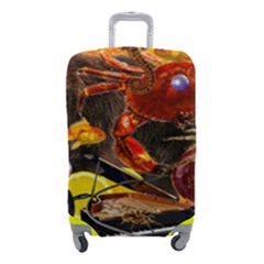 Through Space And Time 2 Luggage Cover (small) by impacteesstreetwearcollage