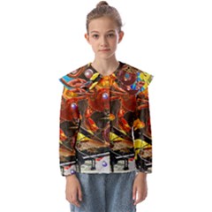 Through Space And Time 2 Kids  Peter Pan Collar Blouse