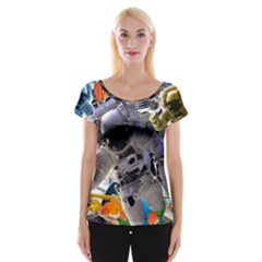 The Journey Home Cap Sleeve Top by impacteesstreetwearcollage