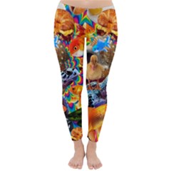 Journey Through Time Classic Winter Leggings by impacteesstreetwearcollage