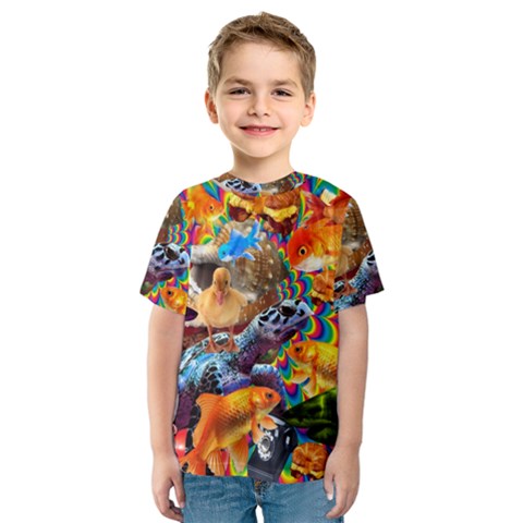 Journey Through Time Kids  Sport Mesh Tee by impacteesstreetwearcollage