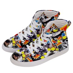 The Stars At Night Men s Hi-top Skate Sneakers by impacteesstreetwearcollage