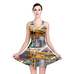 A Matter Of Time Reversible Skater Dress by impacteesstreetwearcollage