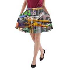 A Matter Of Time A-line Pocket Skirt by impacteesstreetwearcollage