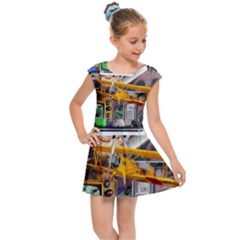 A Matter Of Time Kids  Cap Sleeve Dress by impacteesstreetwearcollage