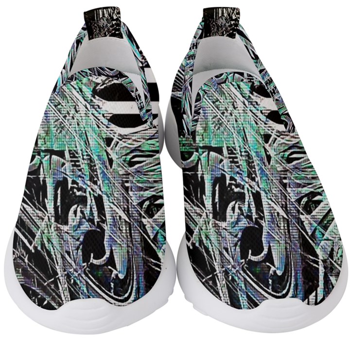 Robotic Endocrine System Kids  Slip On Sneakers