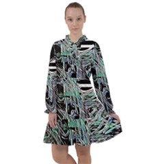 Robotic Endocrine System All Frills Chiffon Dress by MRNStudios