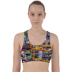 A Matter Of Time Back Weave Sports Bra by impacteesstreetwearcollage