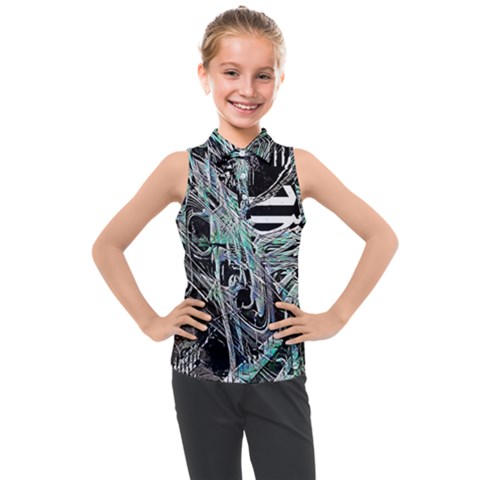 Robotic Endocrine System Kids  Sleeveless Polo Tee by MRNStudios