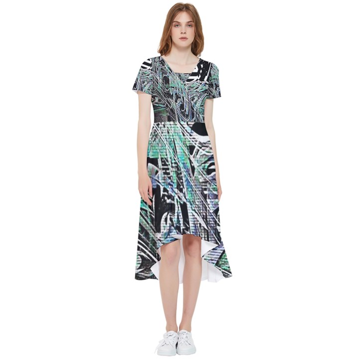 Robotic Endocrine System High Low Boho Dress