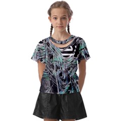 Robotic Endocrine System Kids  Front Cut Tee by MRNStudios