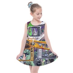 A Matter Of Time Kids  Summer Dress by impacteesstreetwearcollage