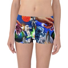 Riding The Storm Out 2 Boyleg Bikini Bottoms by impacteesstreetwearcollage